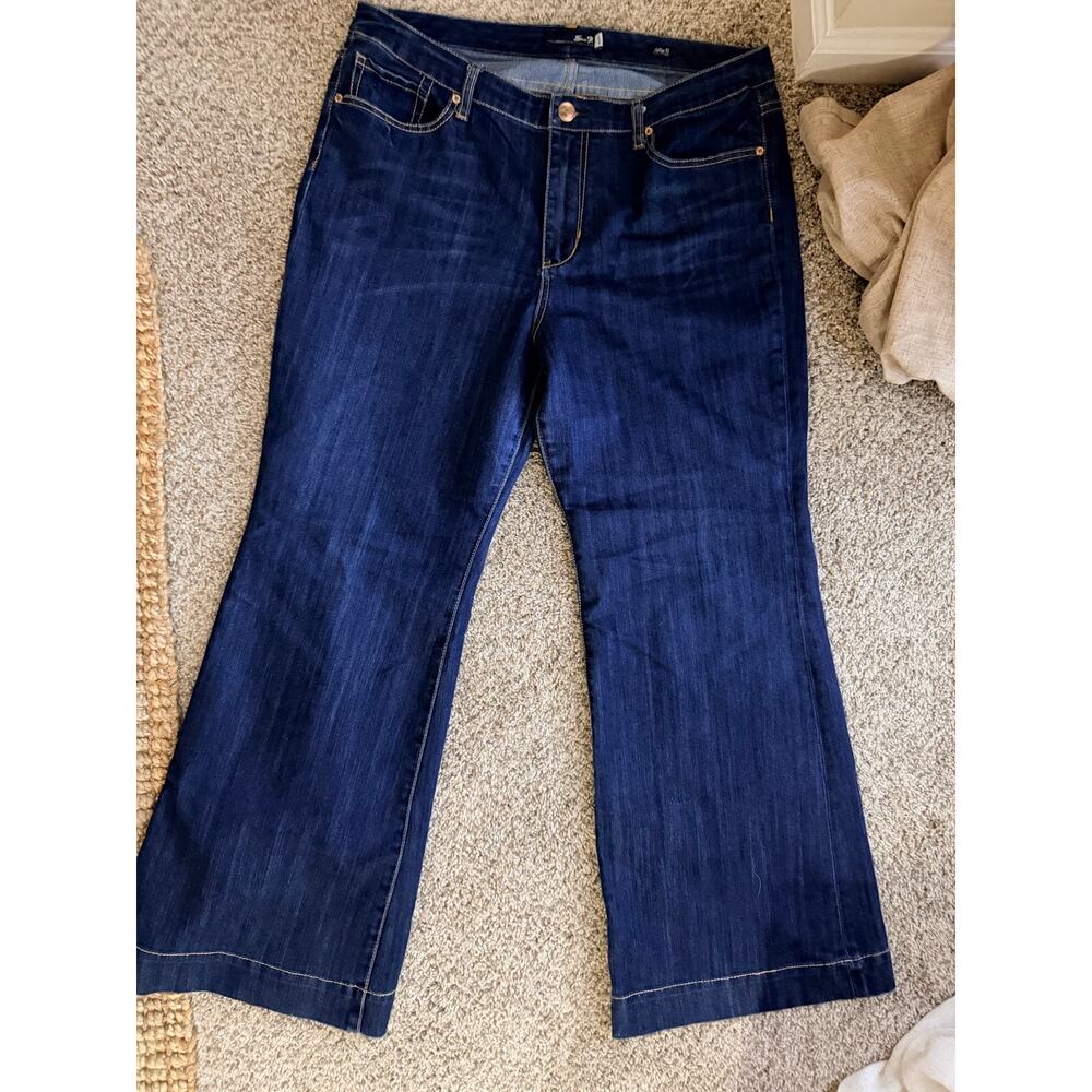 Seven Studio Jeans Boot Cut Embelished Pocket EUC 16